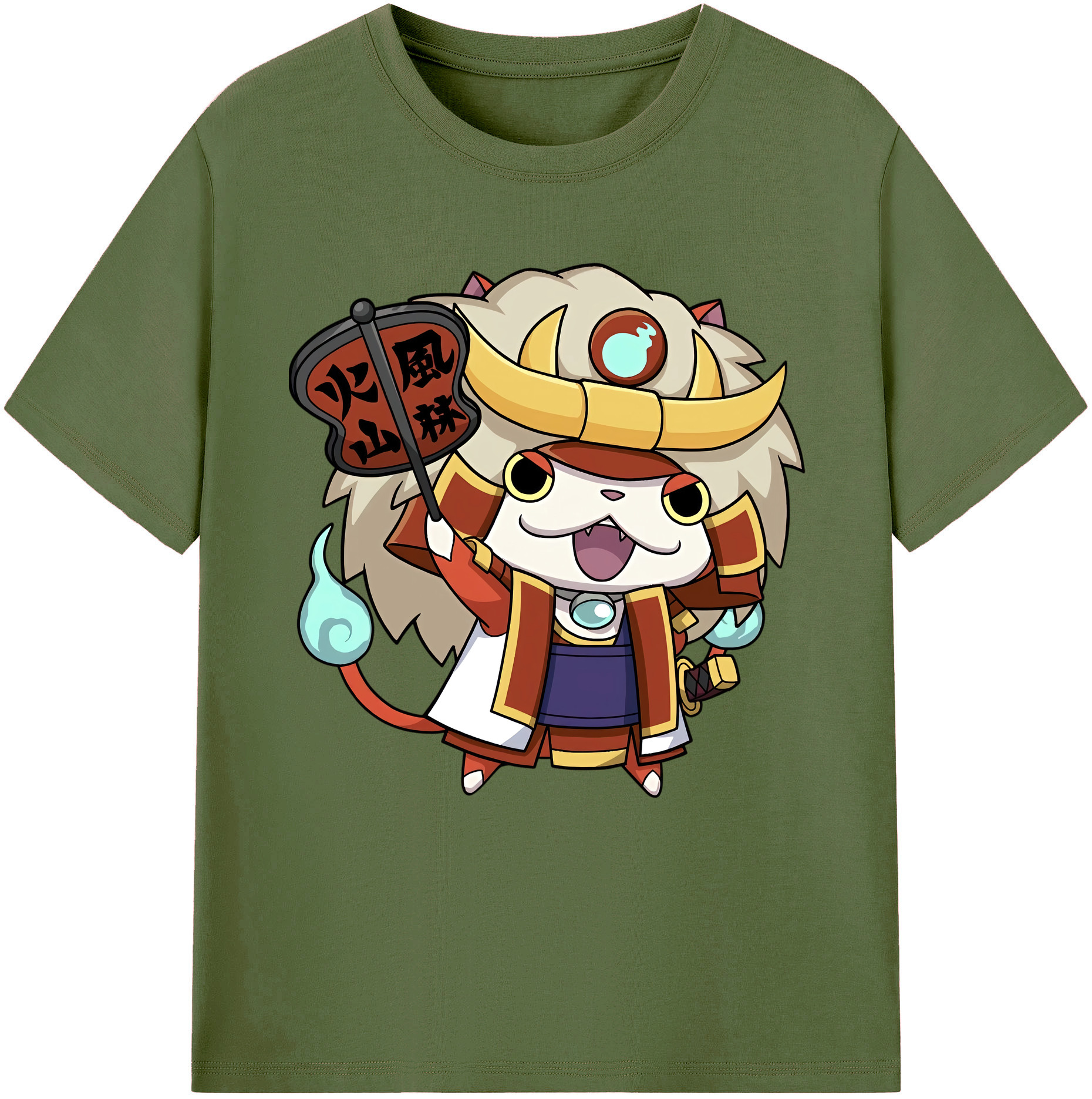 （画像用） 妖怪ウォッチ Yo-kai Watch 綿100％半袖Tシャツ（フロントプリント）